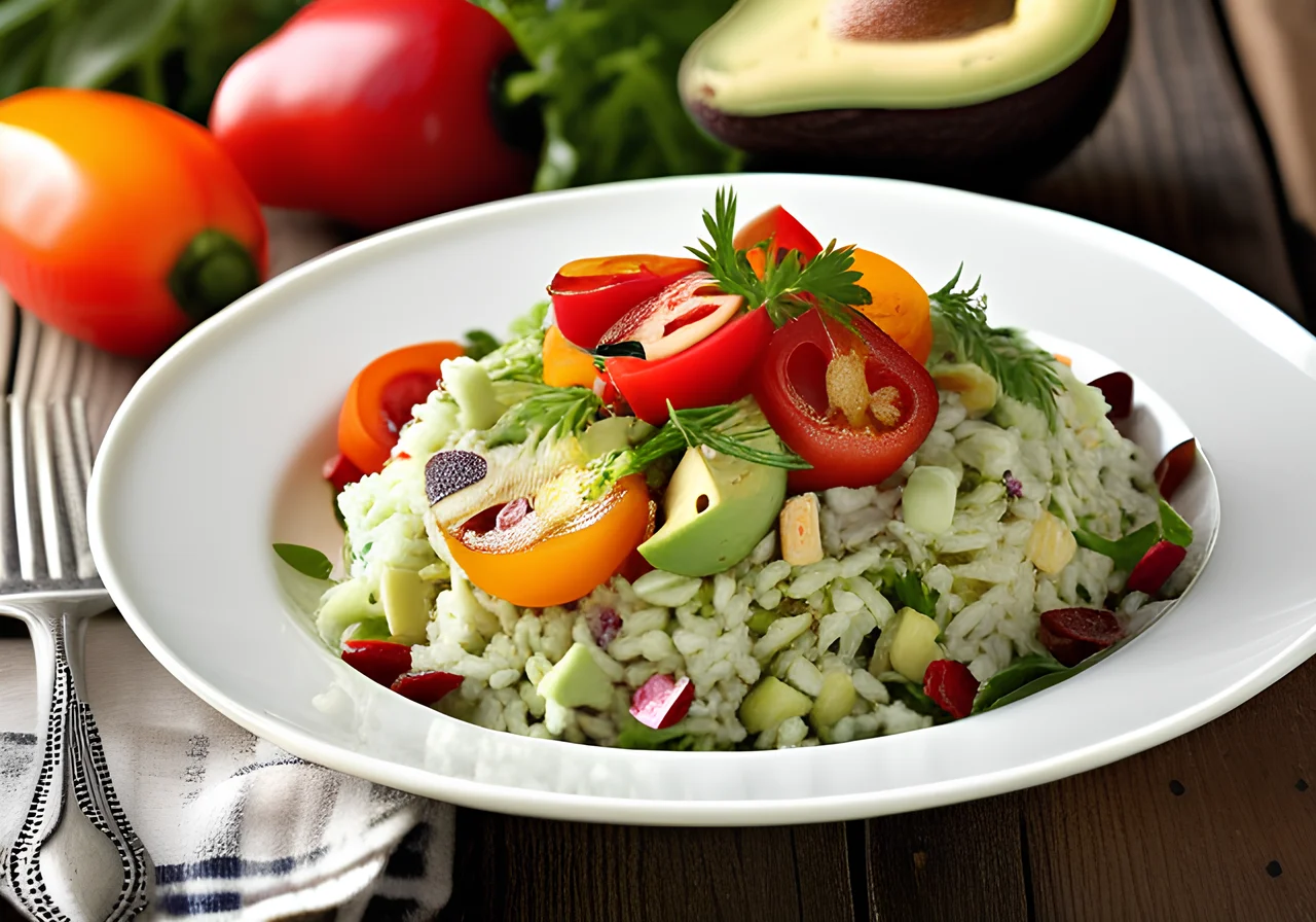 Avocado Rice Salad