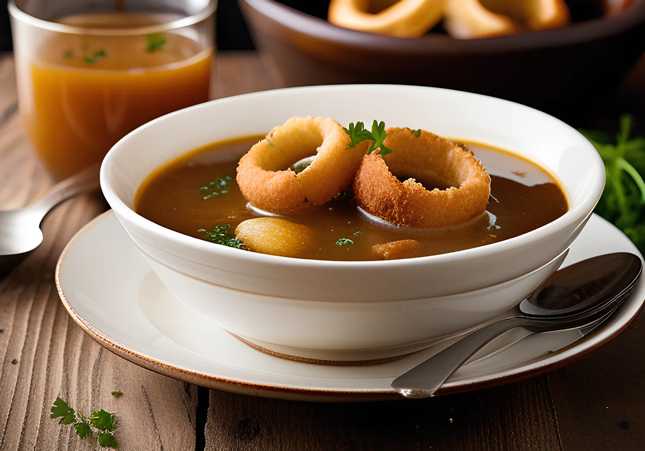 Bread Soup with Onions