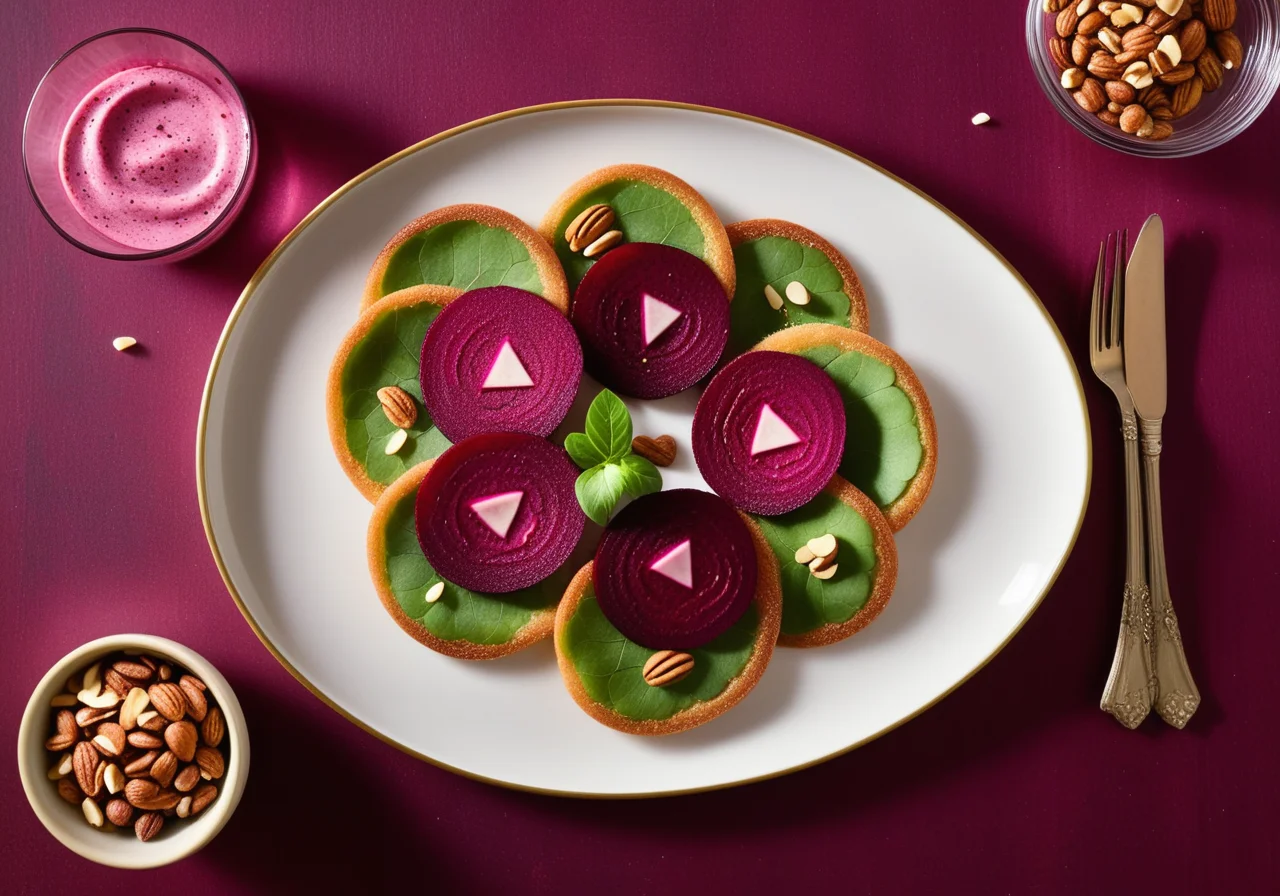 Carpaccio of Beetroot with Wasabi