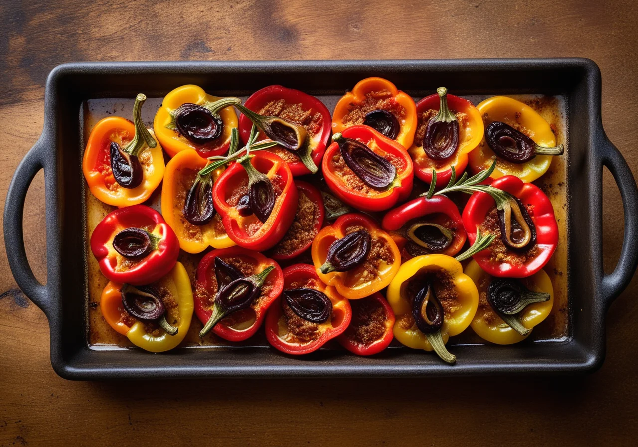 Paprika Anchovy Gratin