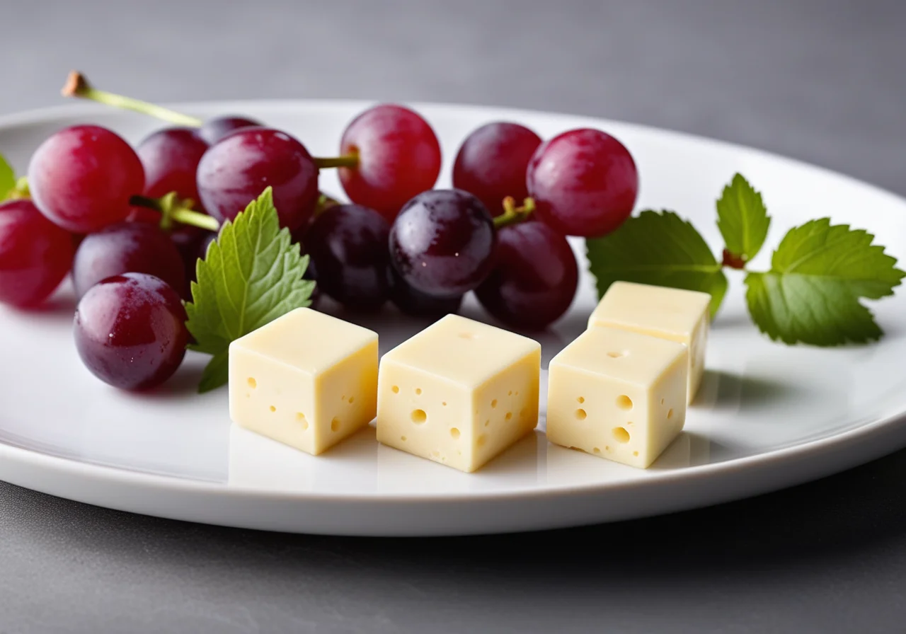 Cheese‑Grape Skewers