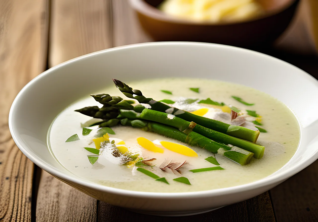 Coconut Asparagus Soup