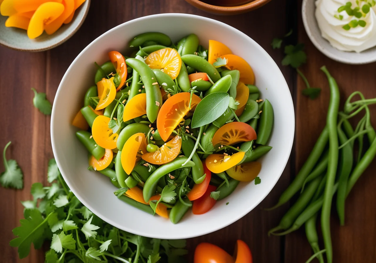 Sugar Snap Pea Salad