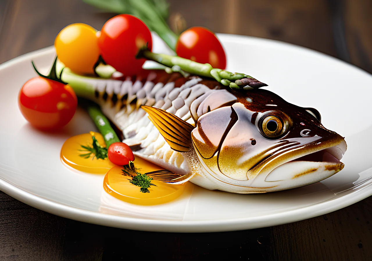 Dragon Head with Citrus Marinade