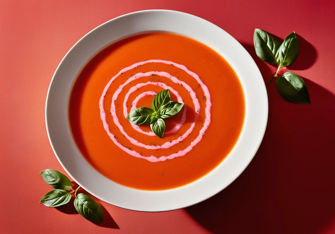 Cold Tomato Orange Soup