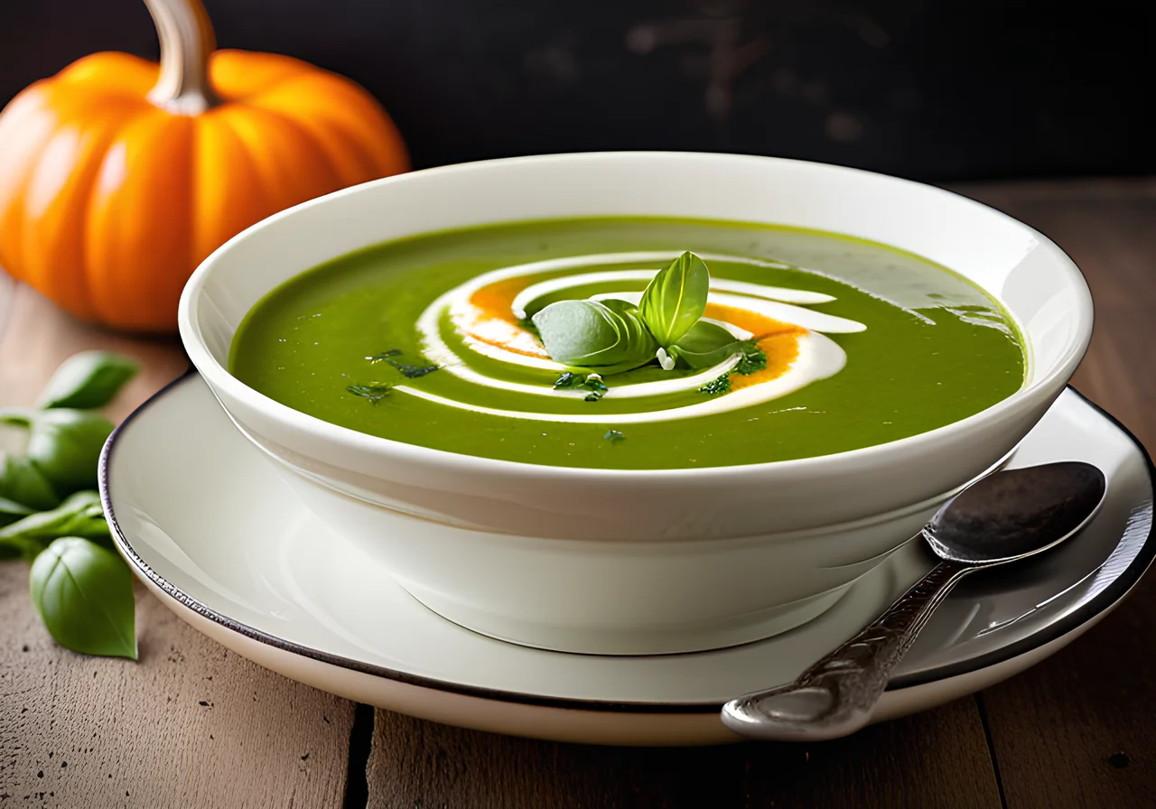 Pea Soup with Ginger