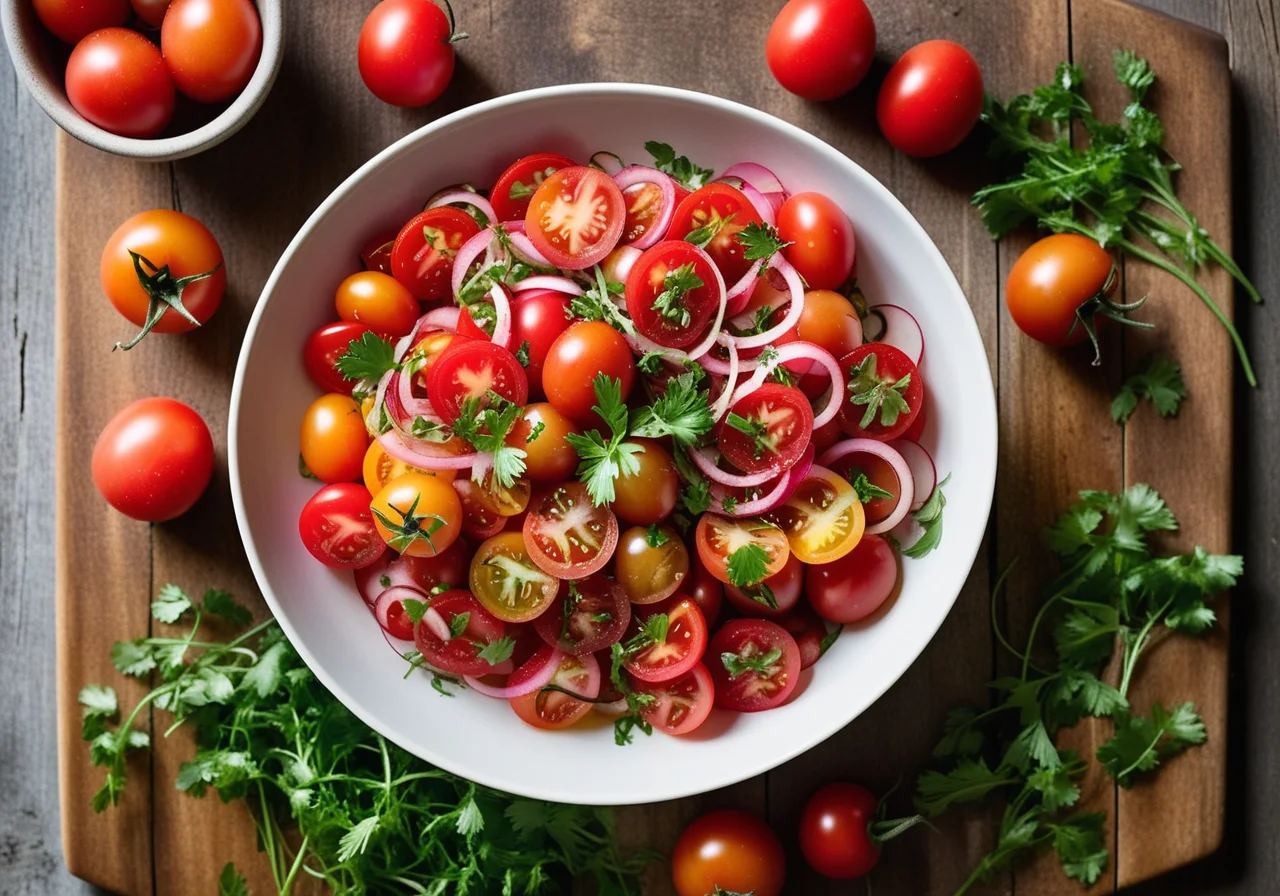 Grandma's Tomato Salad