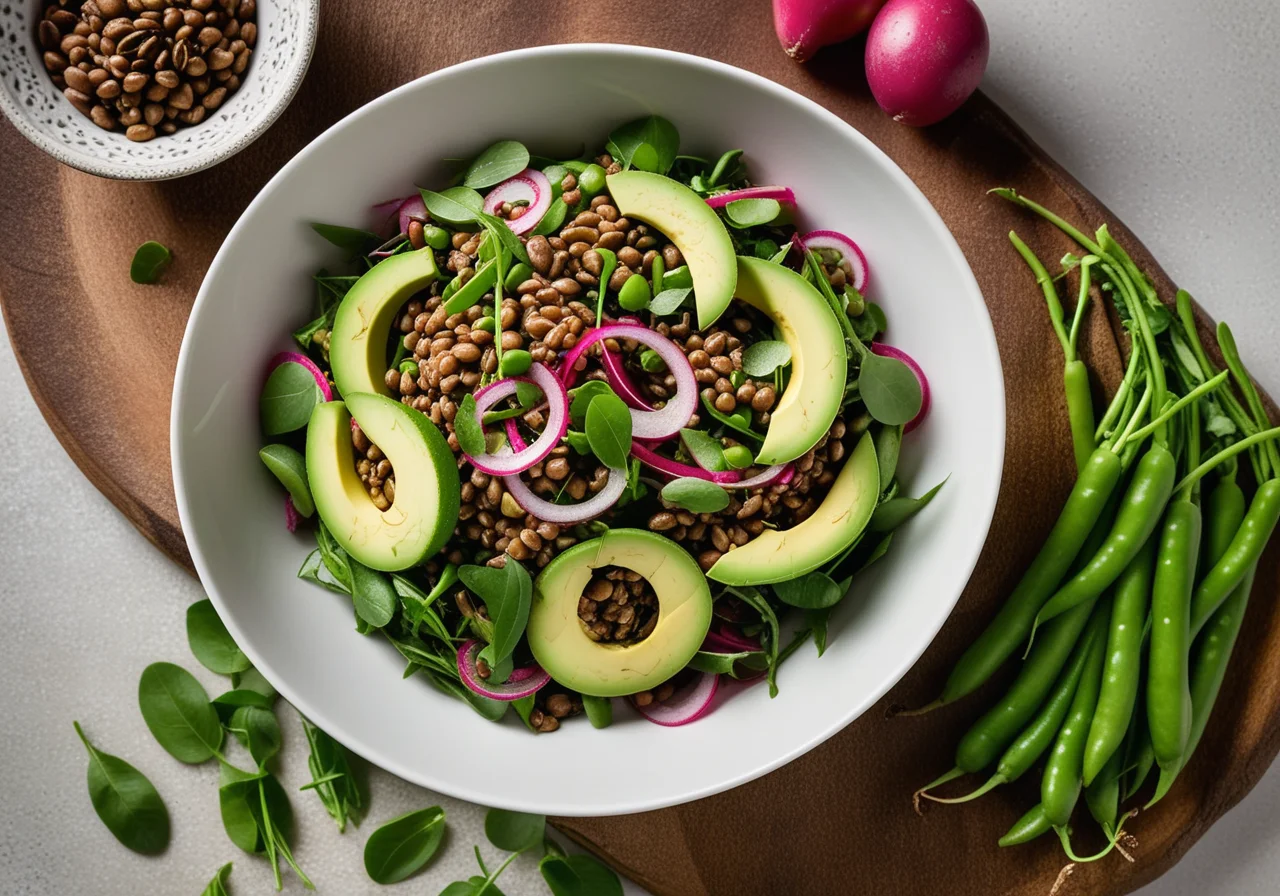 Lentil Vegetable Salad