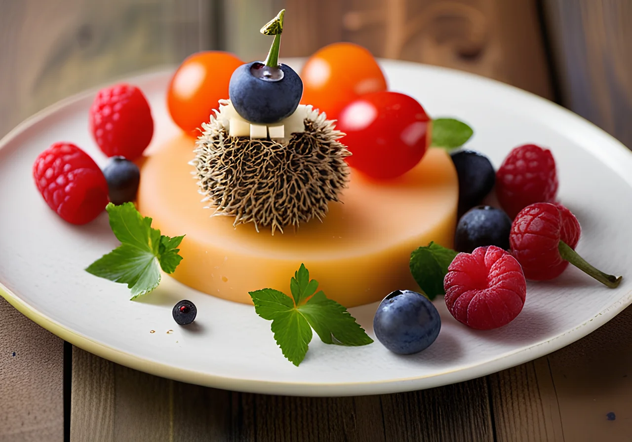 Cheese Hedgehog for the Party