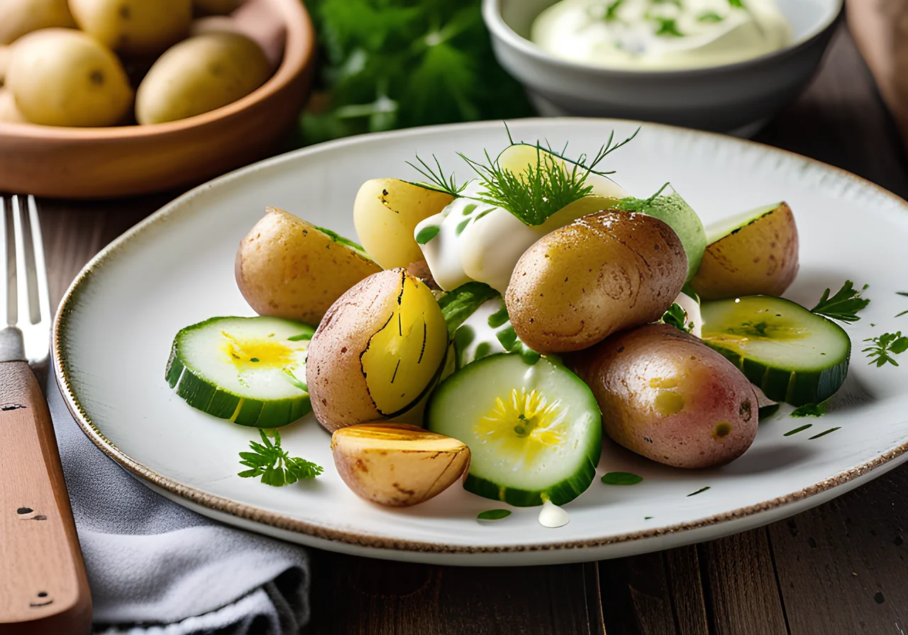 Potato Cucumber Salad
