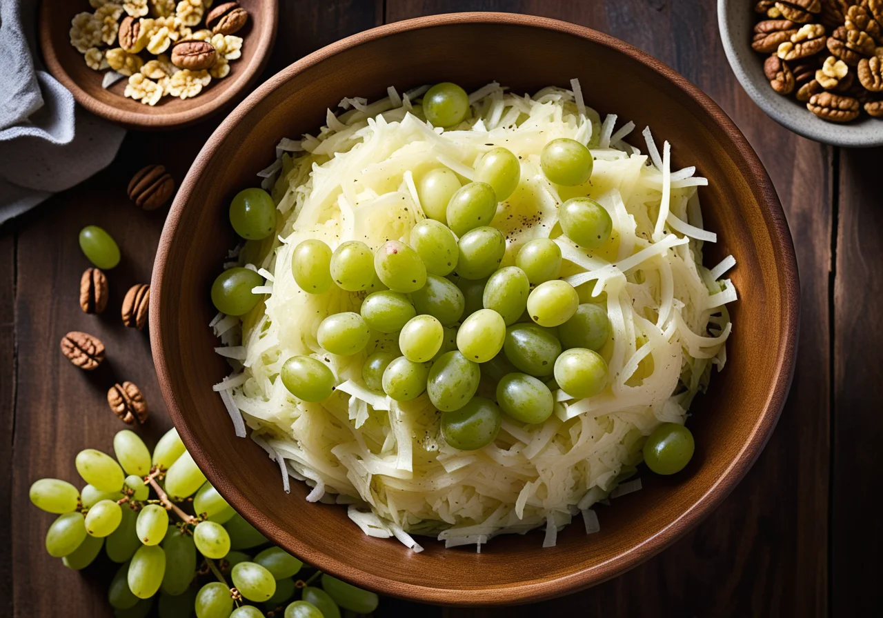 Sauerkraut with Grapes