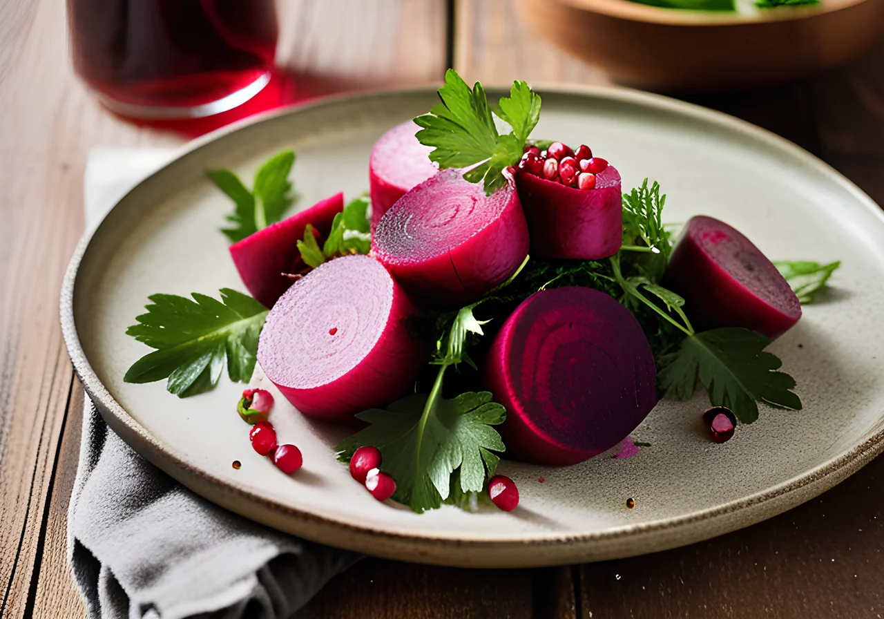 Lebanese Beet Salad