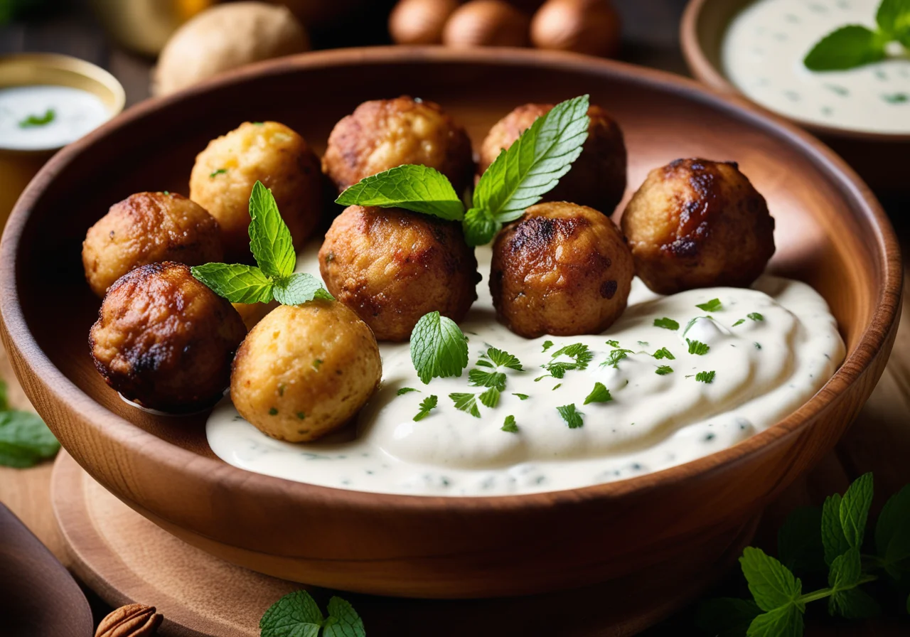 Chicken Potato Koftas