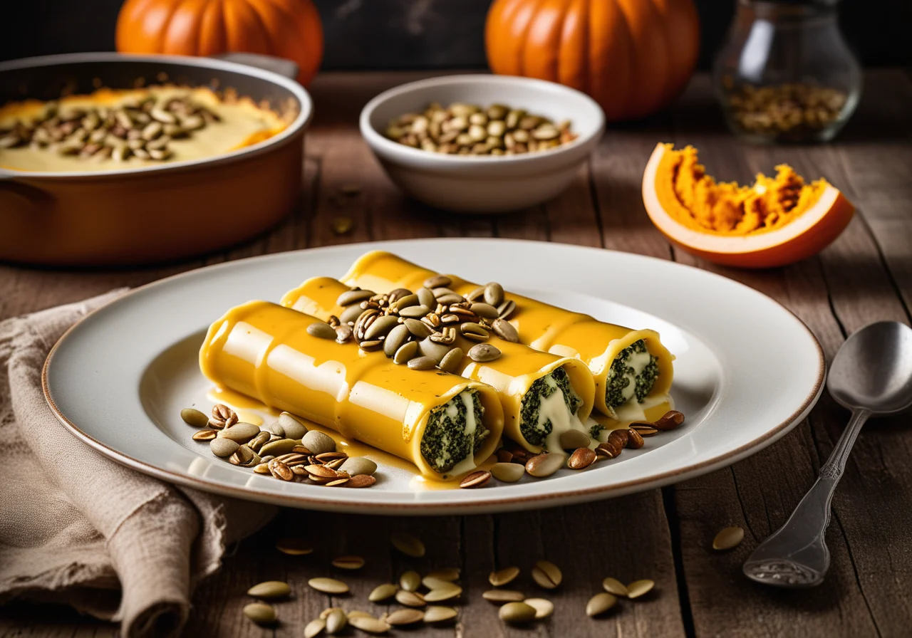 Baked Spinach Cannelloni