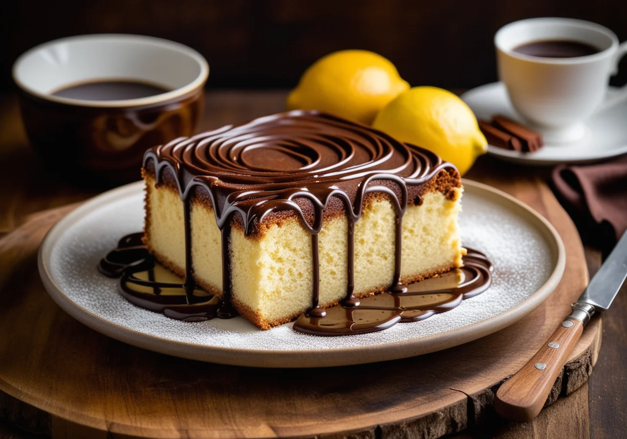 Lactose-Free Marble Cake