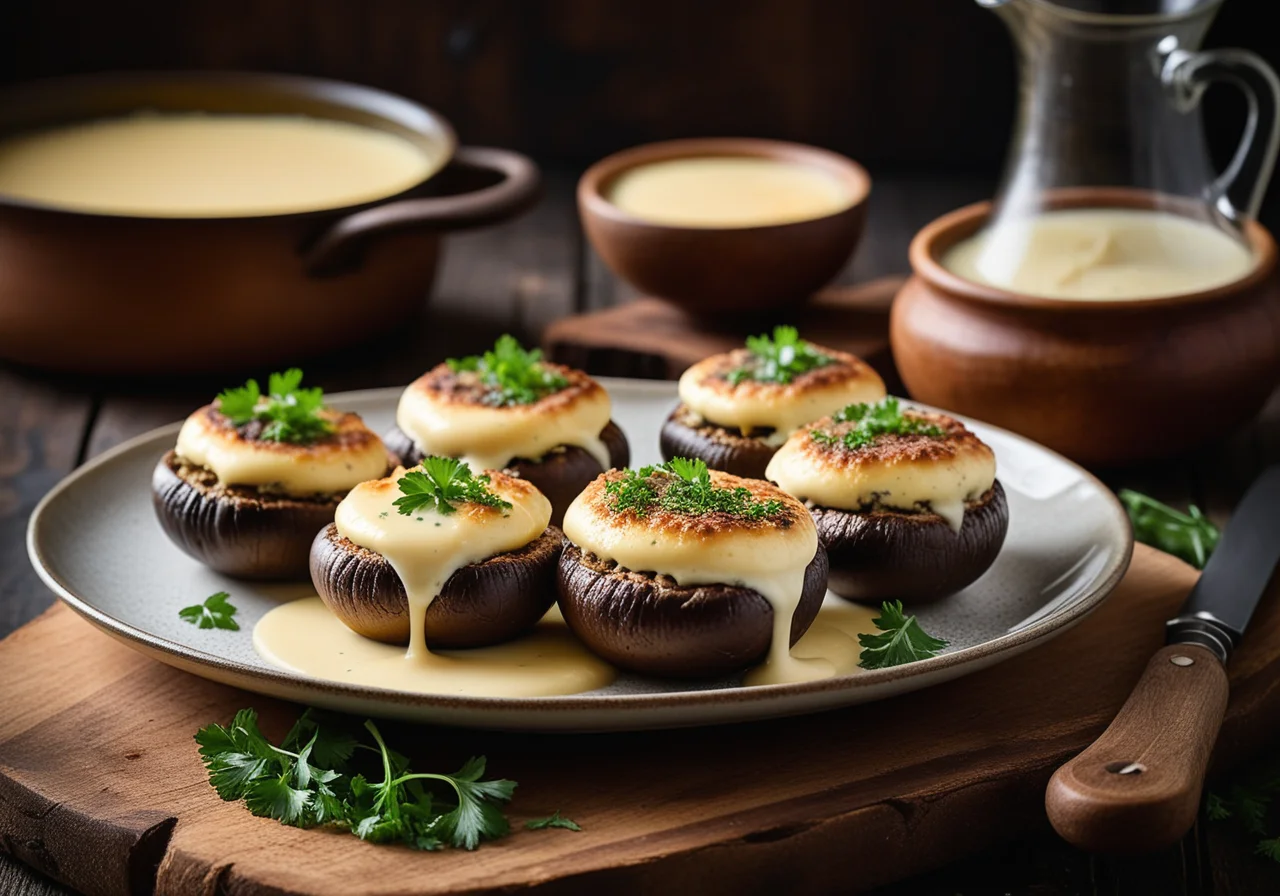 Stuffed Portobello Mushrooms