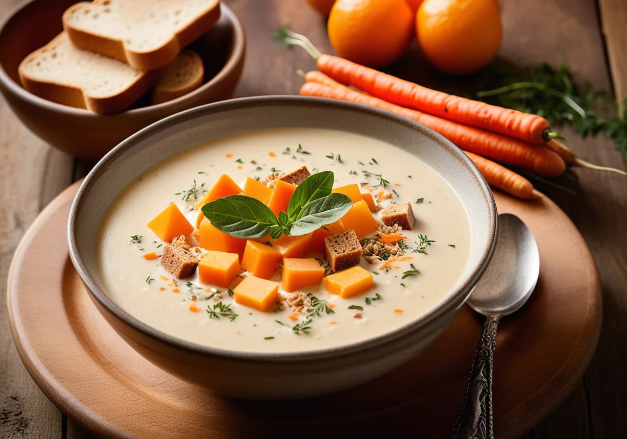 Swabian-Style Wheat Soup (Burnt Wheat Soup)
