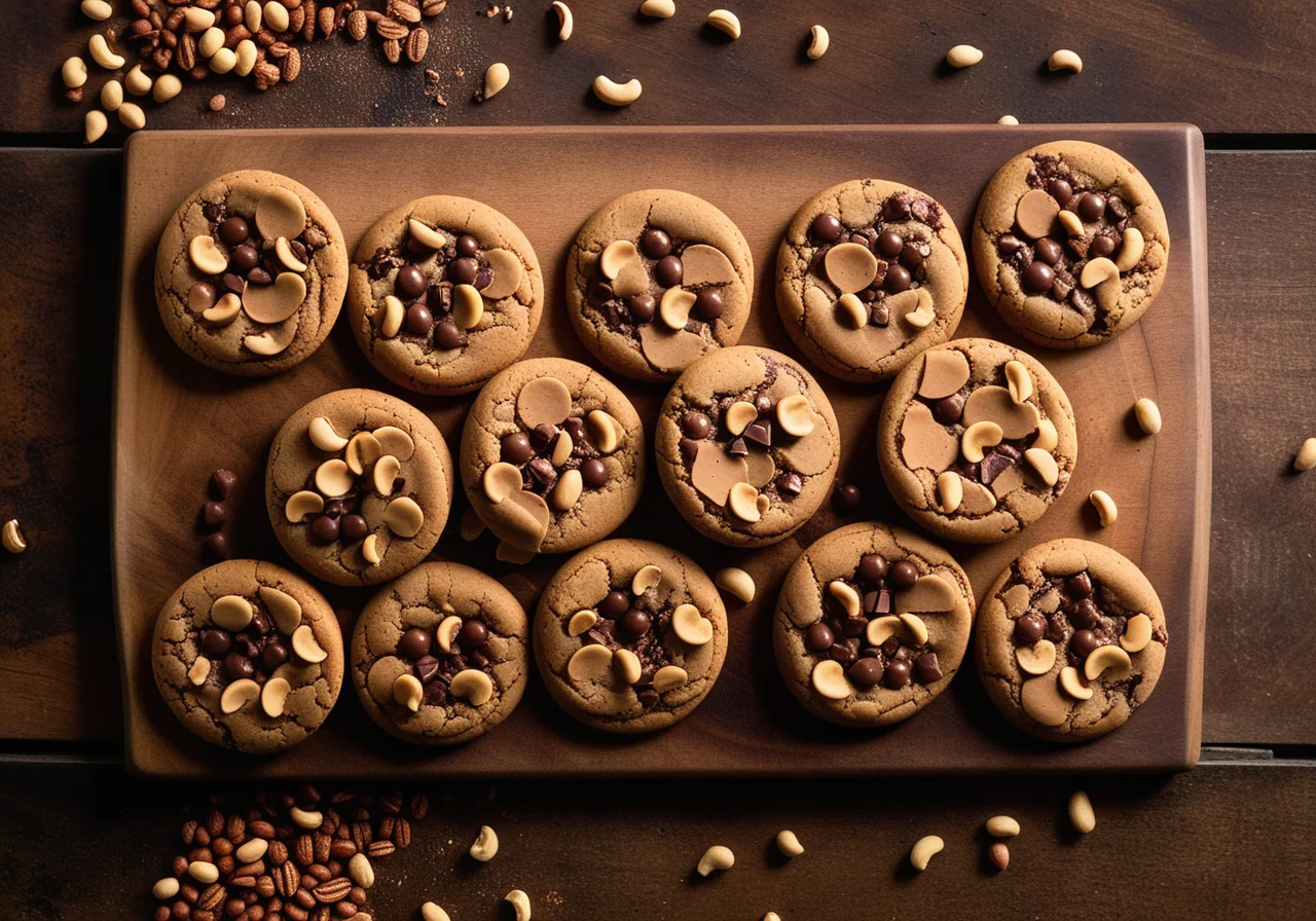 Peanut Chocolate Cookies