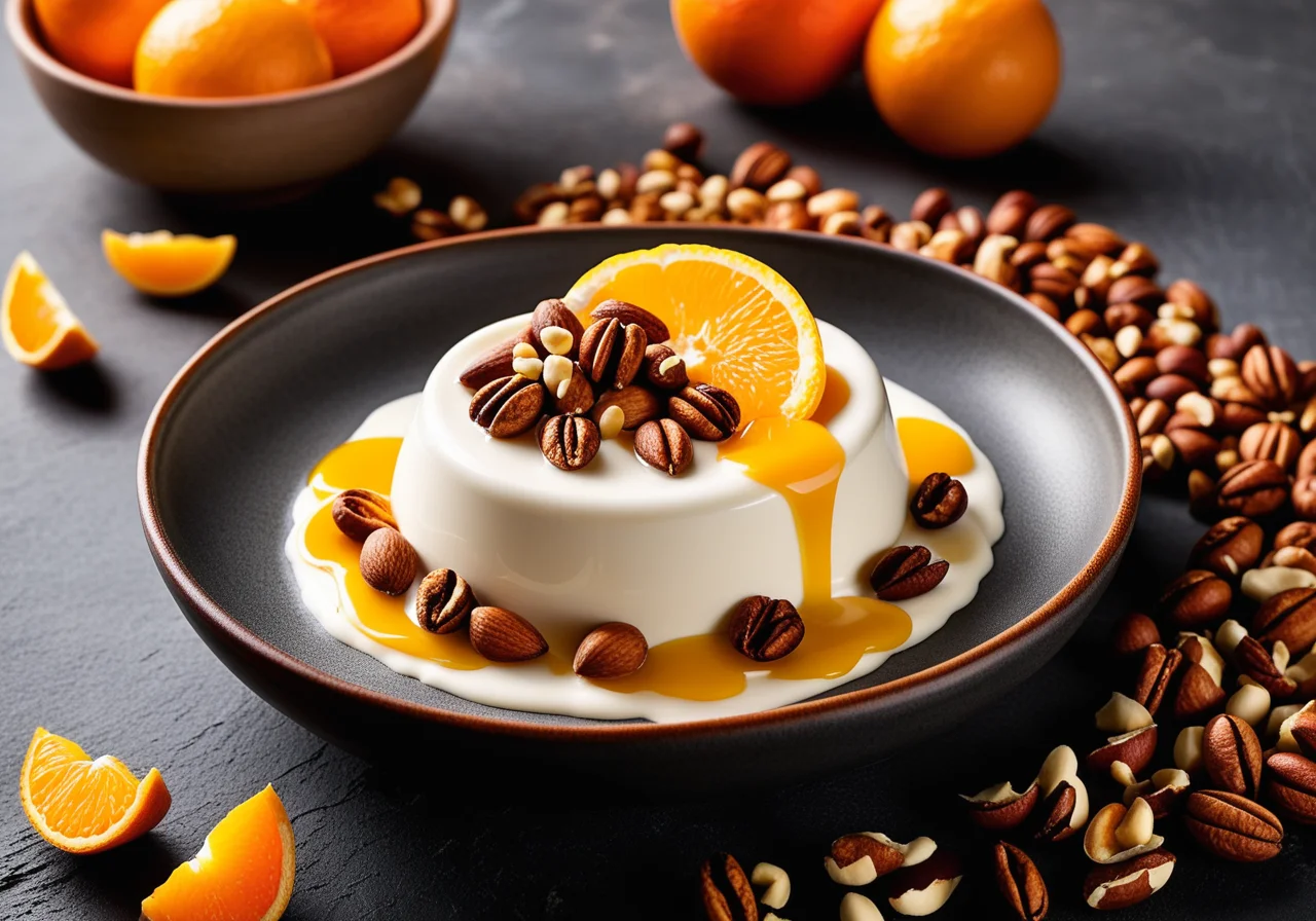 Yogurt with Oranges