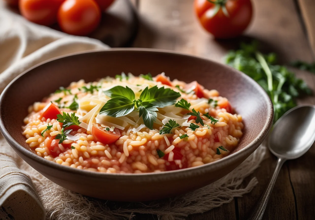Tomato and Parmesan Risotto