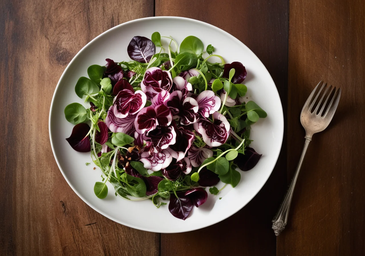 Radicchio Watercress Salad