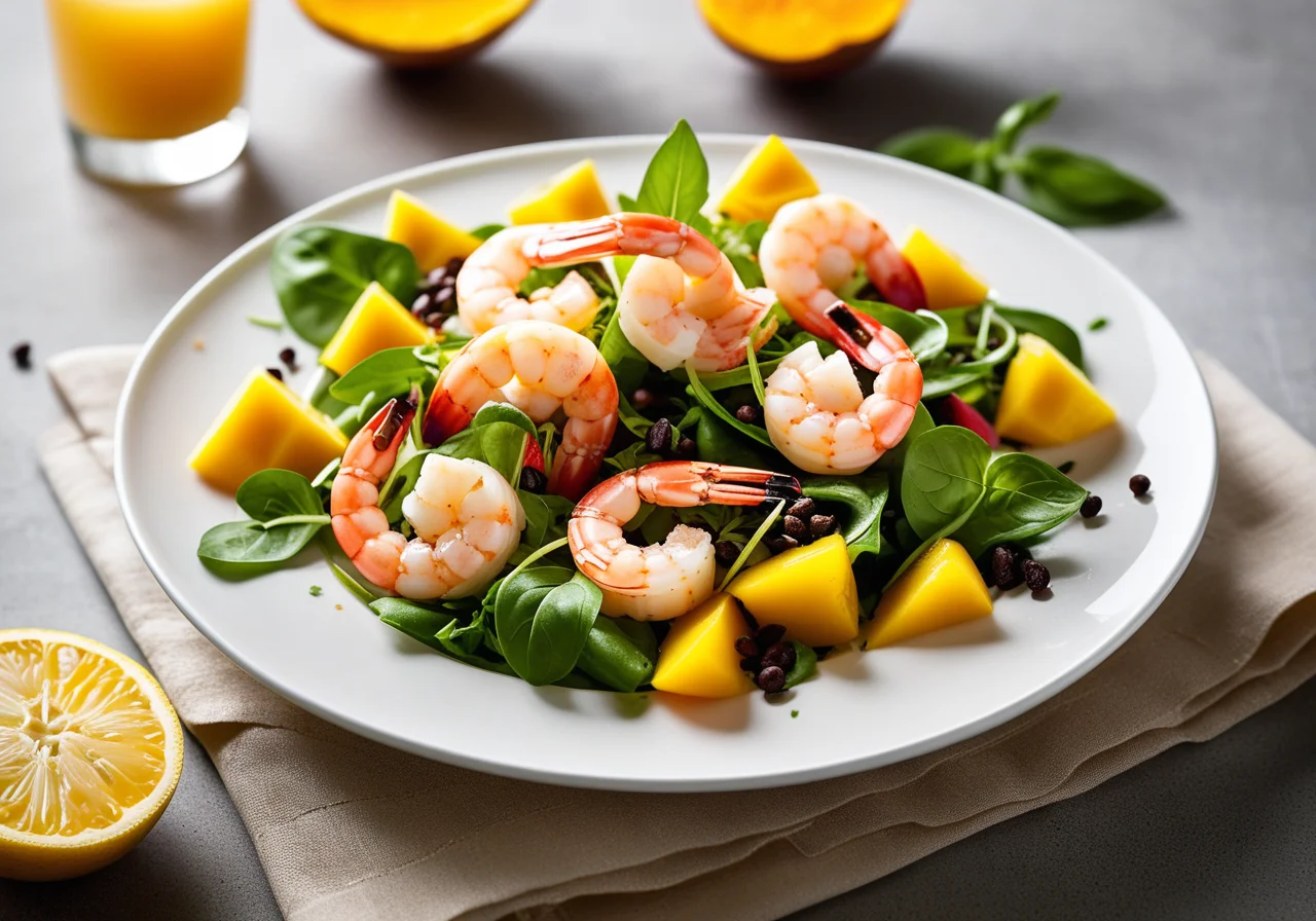 Shrimp Salad with Thousand Island Dressing
