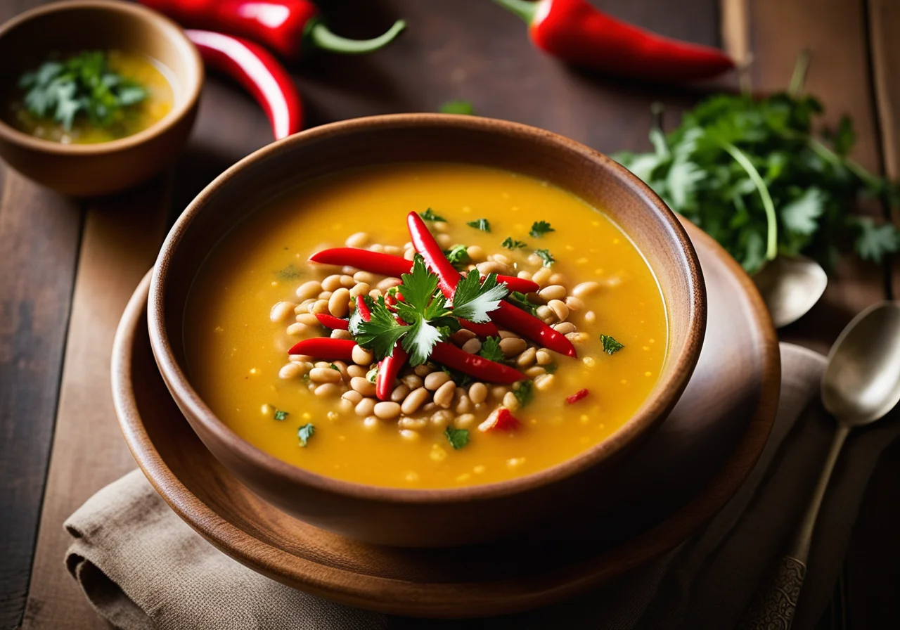 Lentil Soup in Indian Style