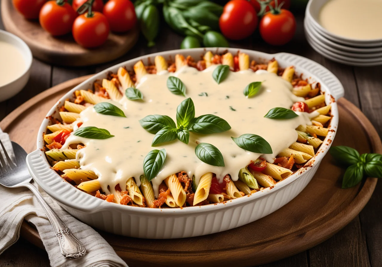 Pasta Zucchini Casserole