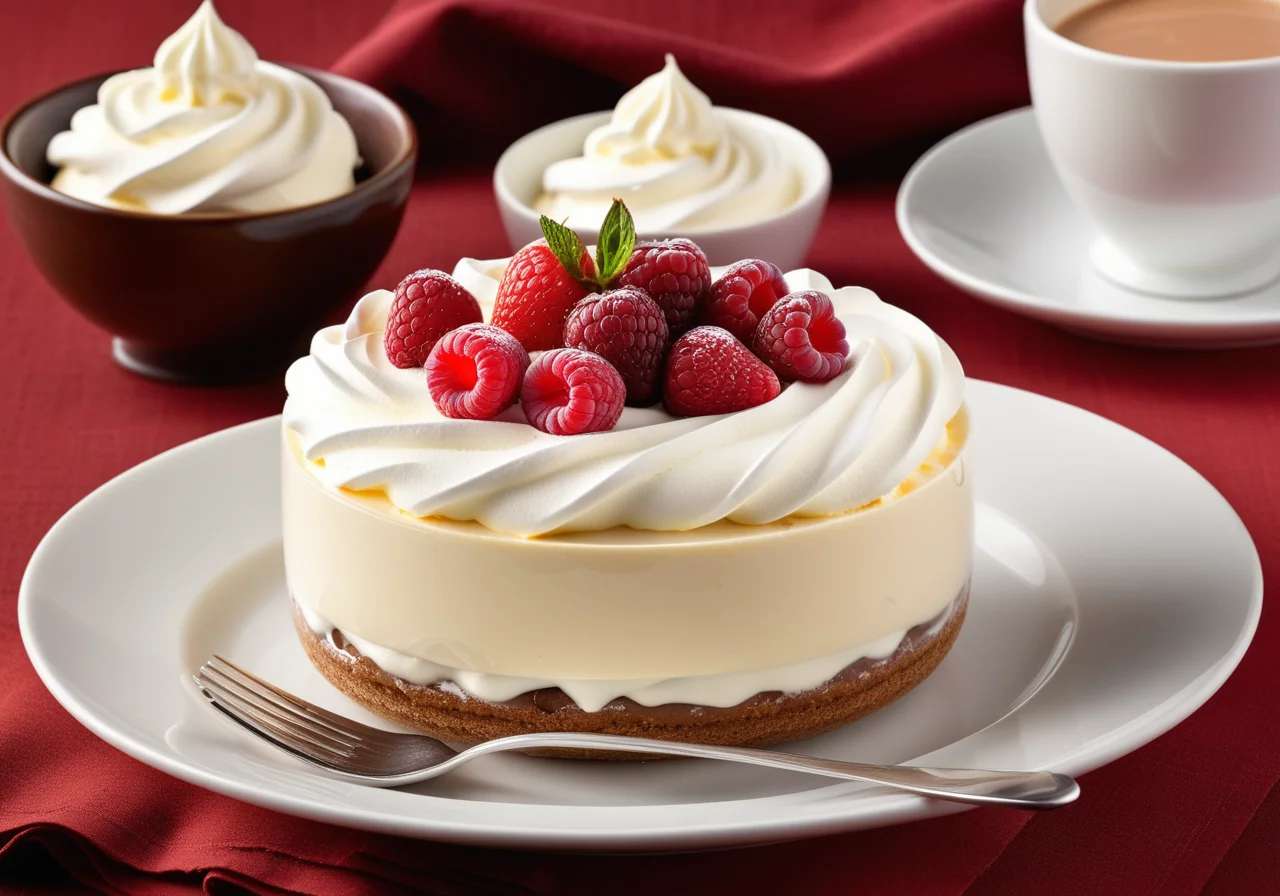 Layered Dessert with Pudding and Whipped Cream