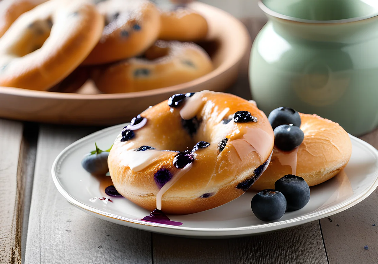 Blueberry Bagels
