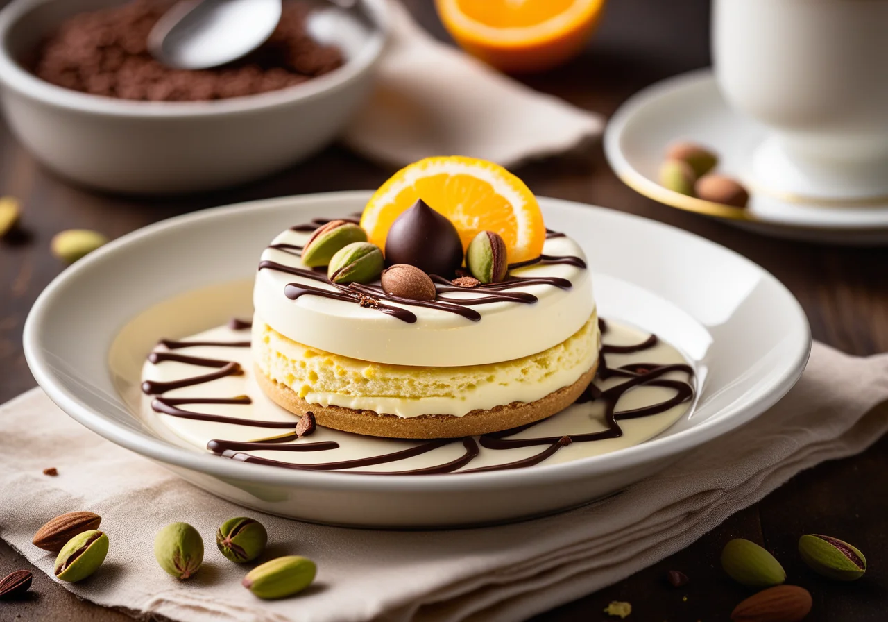 Ricotta Cream with Ladyfinger Biscuits