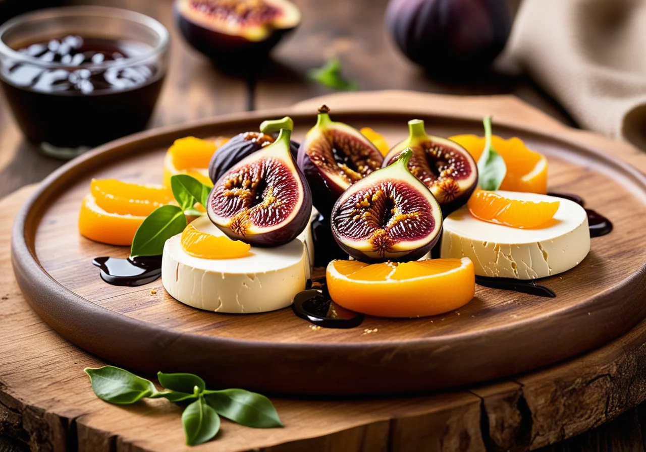 Balsamic Chili Figs with Cheese