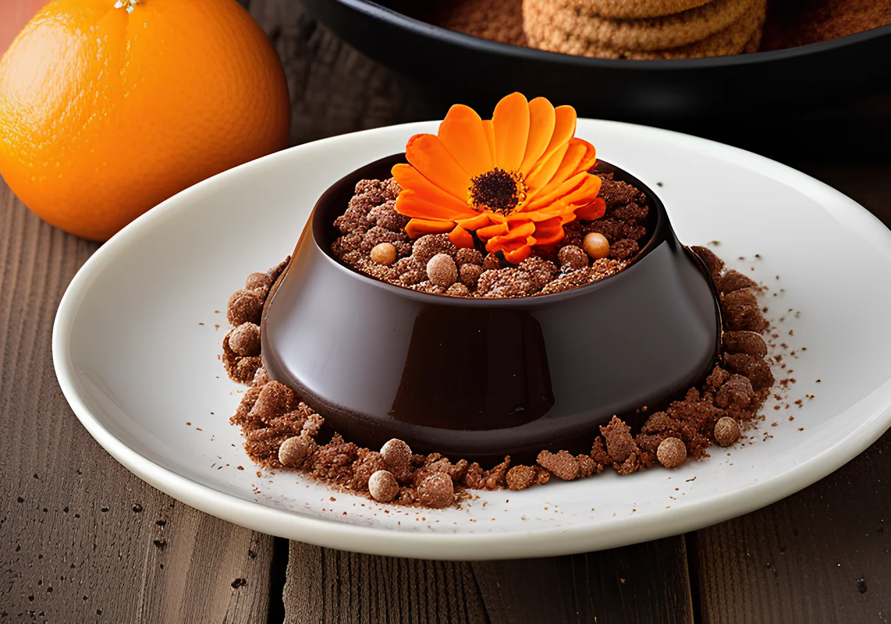 Halloween Chocolate Pudding