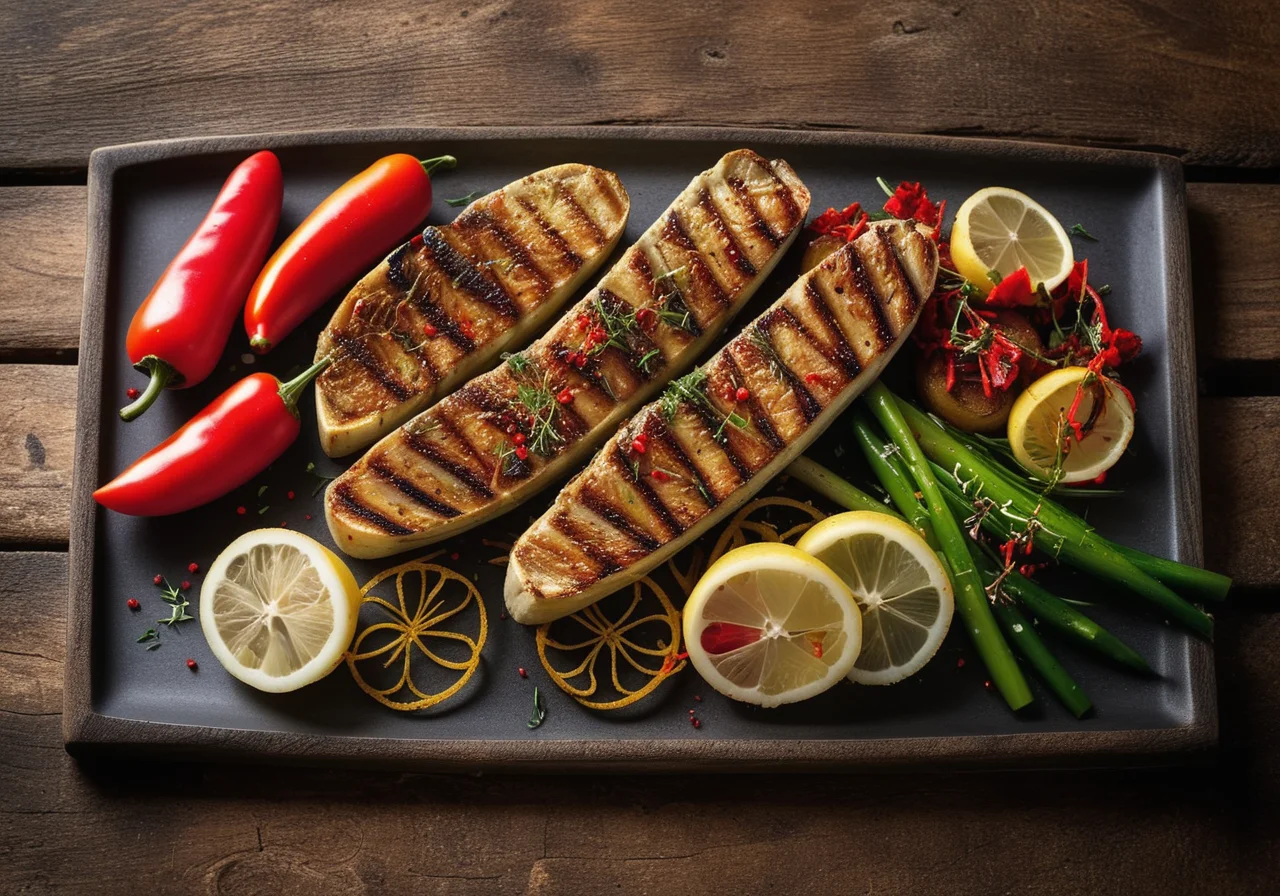 Grilled Mackerel with Boiled Potatoes