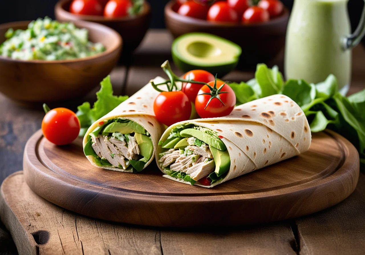 Chicken Salad Wraps