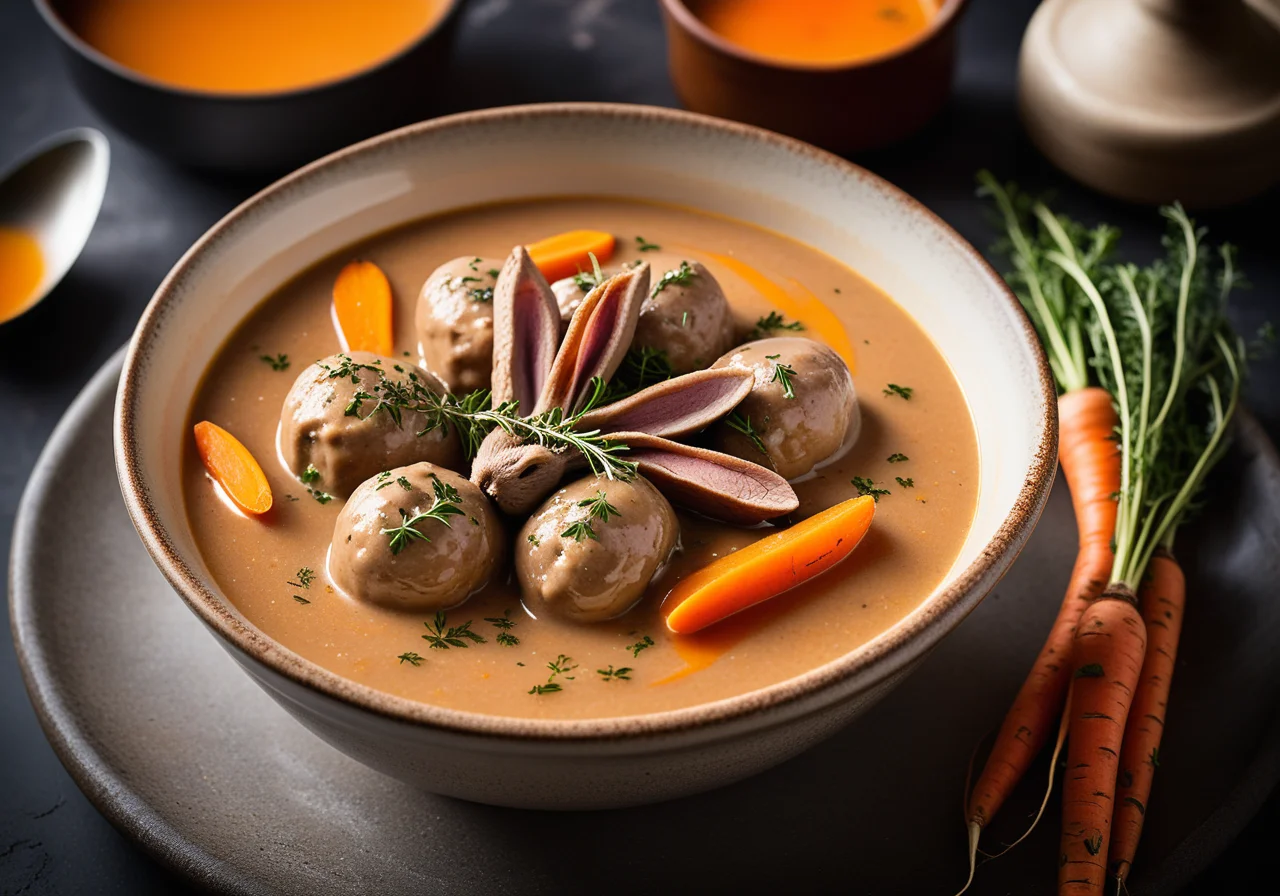 Hare Stew with Carrots