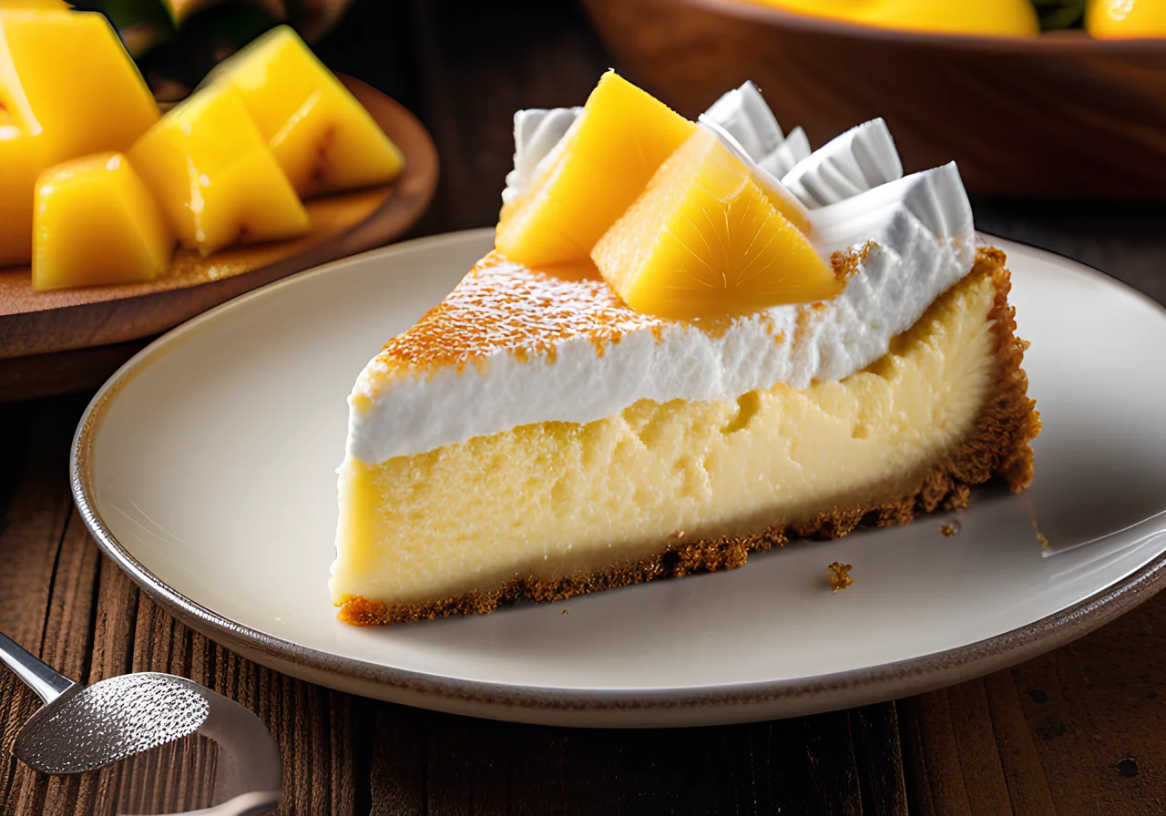 Pineapple Cheesecake