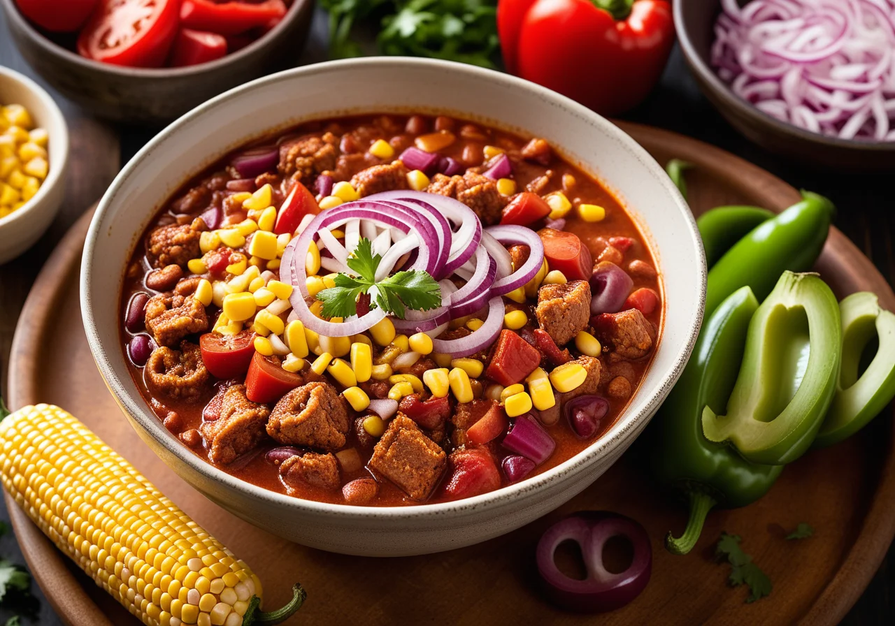 Turkey Chili with Corn