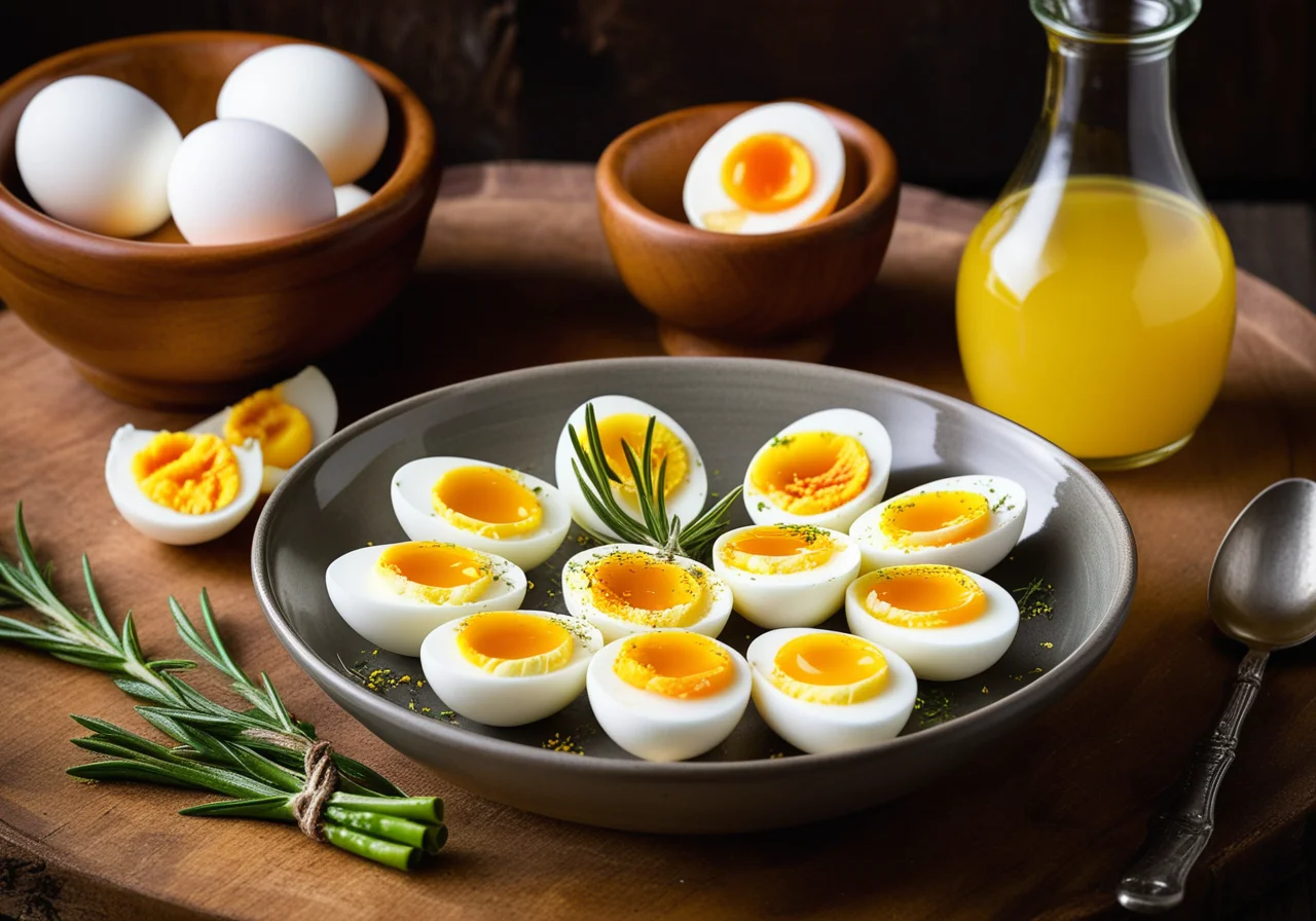 Pickled Soft-Boiled Eggs