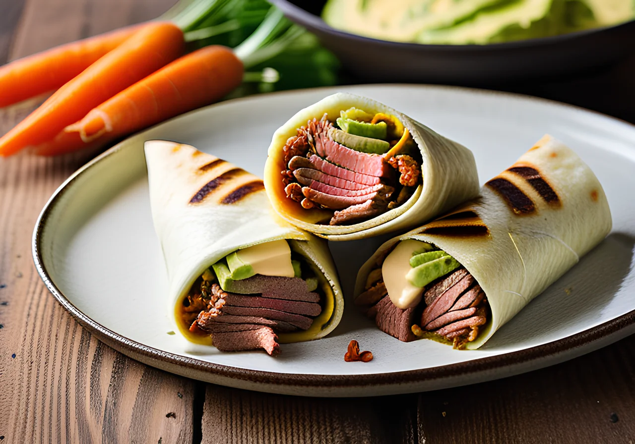 Oven‑Baked Wraps