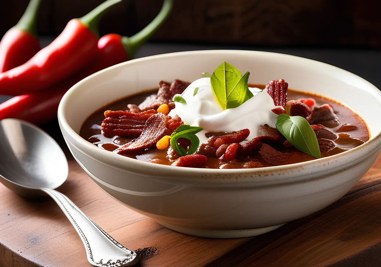 Chili con Carne with Bacon
