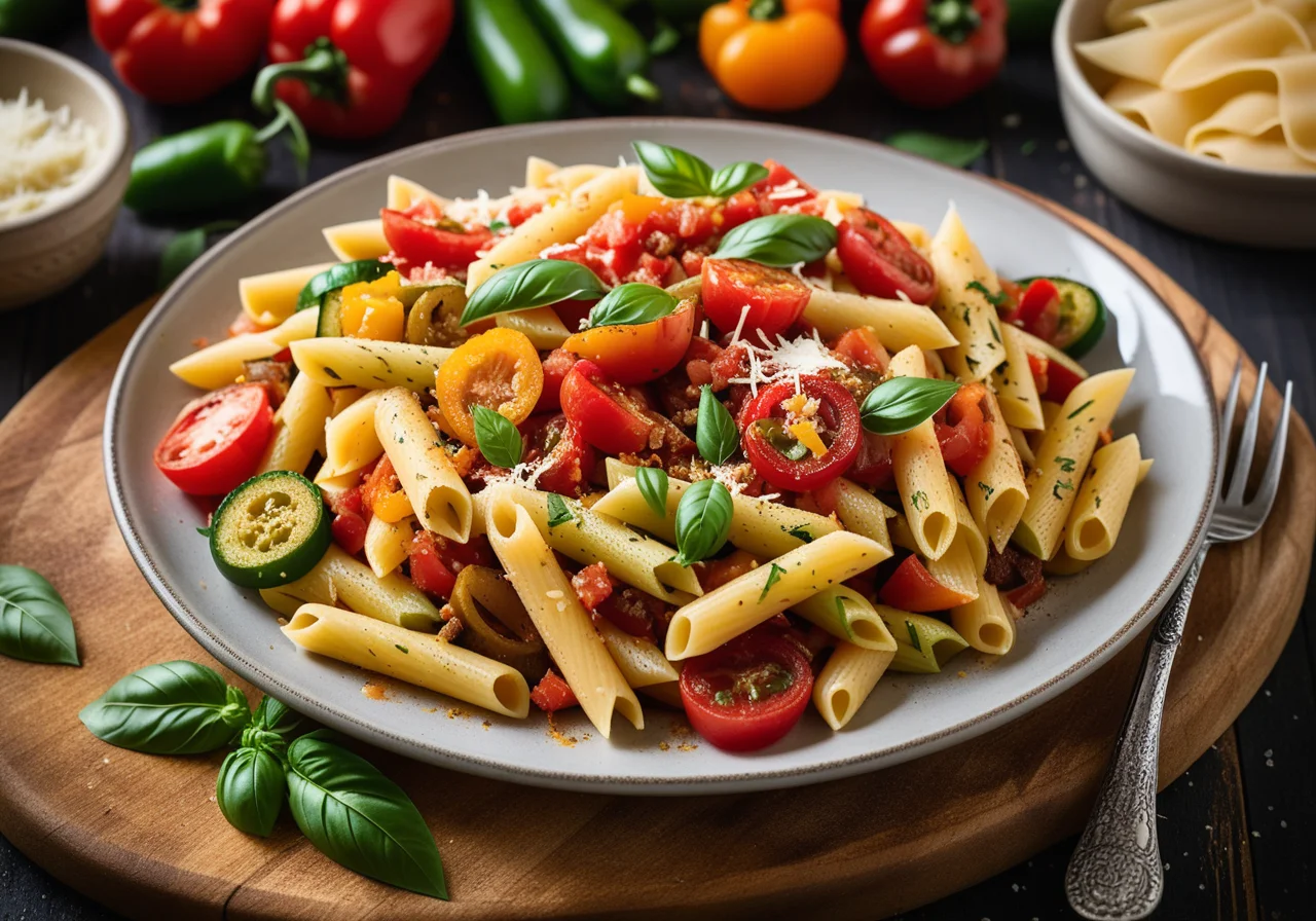 Pasta with Ratatouille