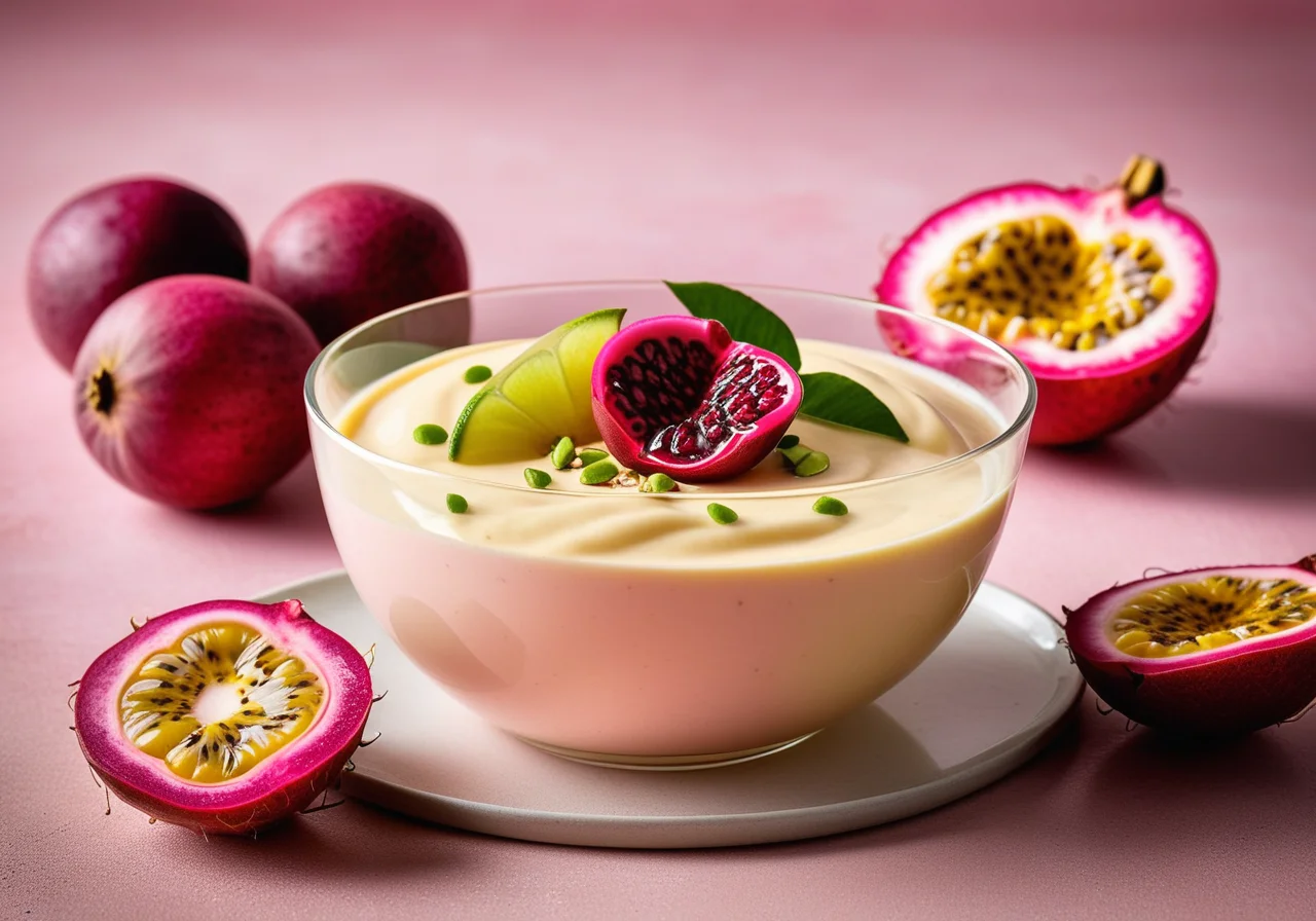 Passionfruit Coconut Cream