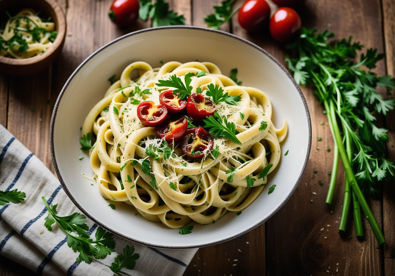 Pasta with Artichoke Sauce