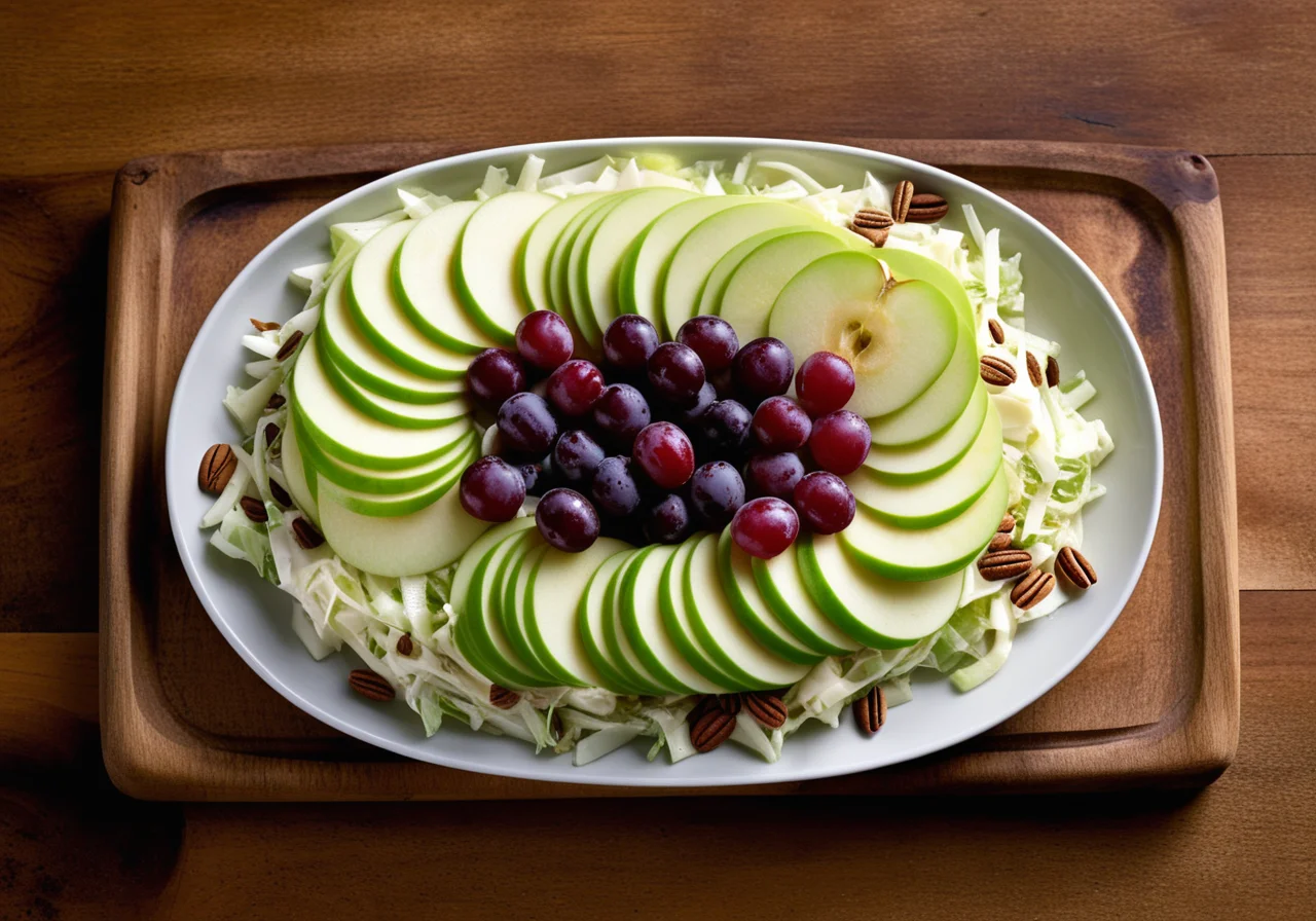 White Cabbage Slaw with Fruits