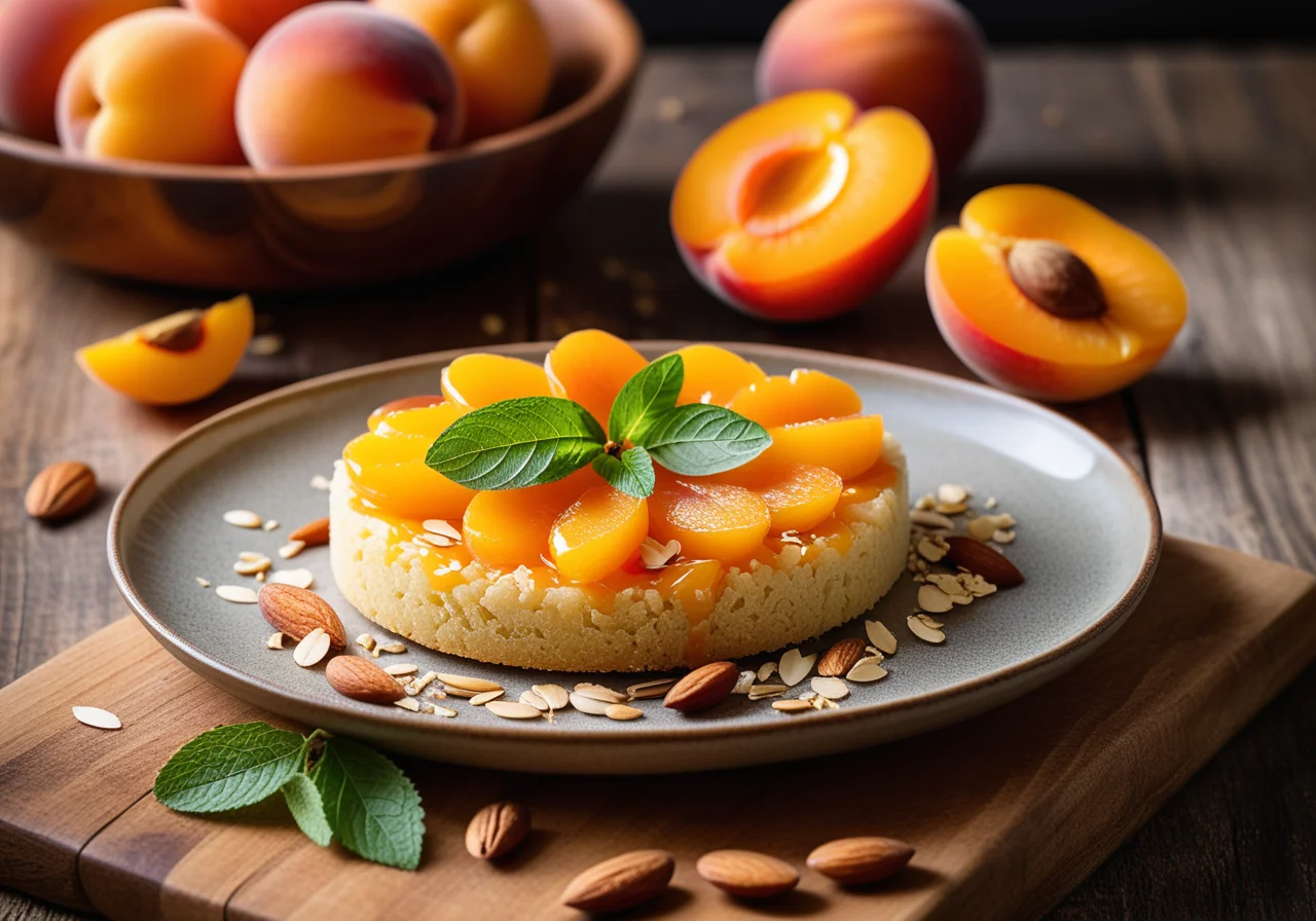 Apricots Rice Cake