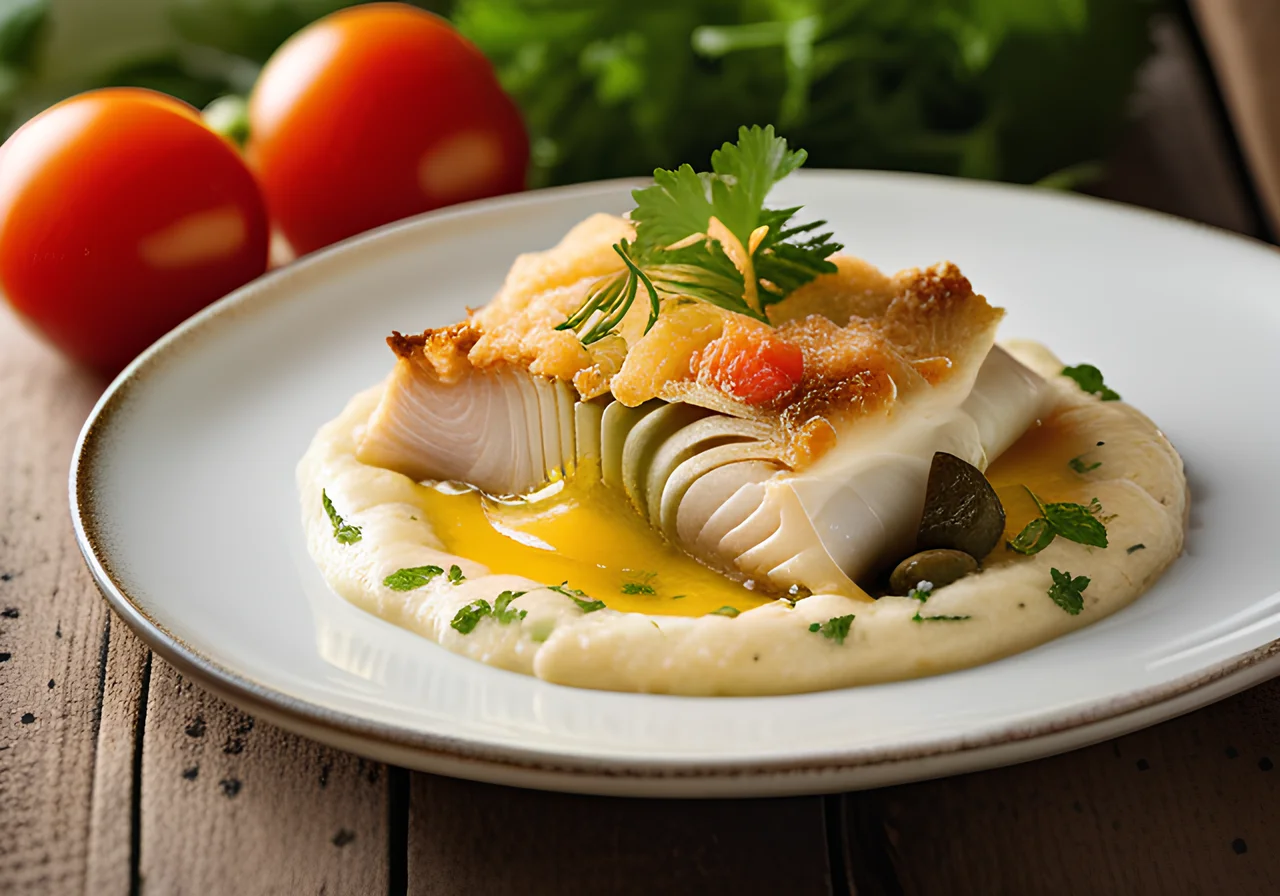 Vegetable-Fish Gratin with Phyllo Dough