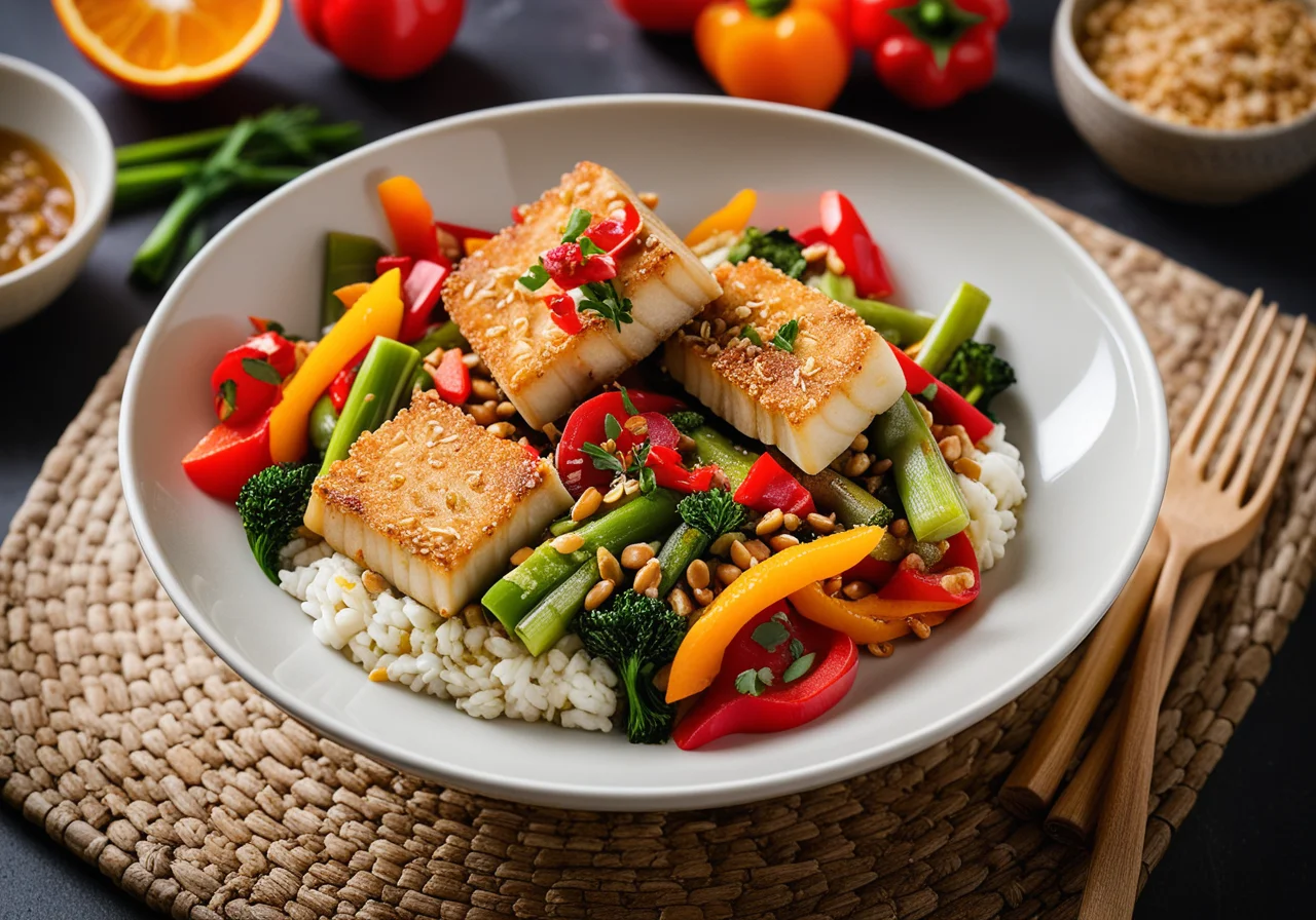 Fish Vegetable Stir-Fry