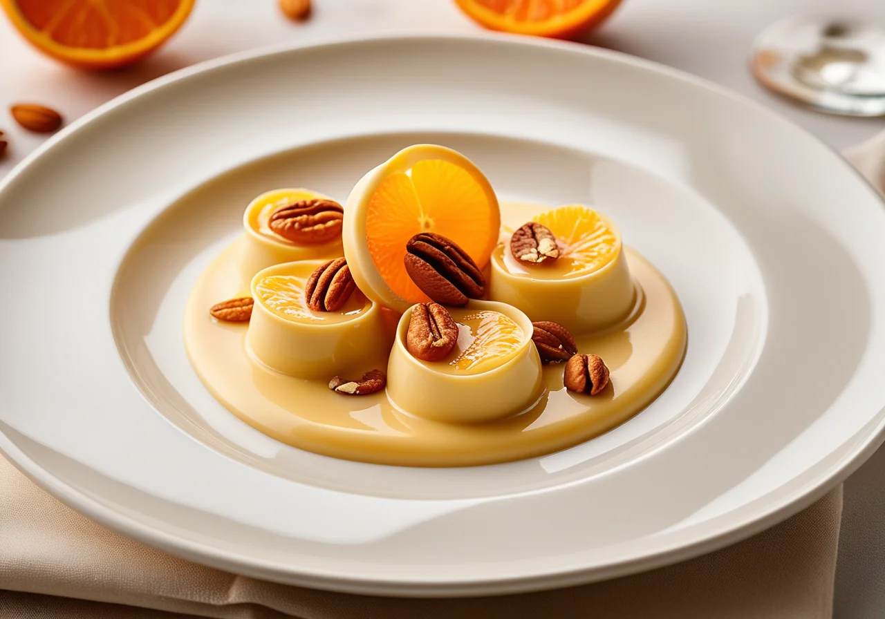 Tortellini with Orange Cream
