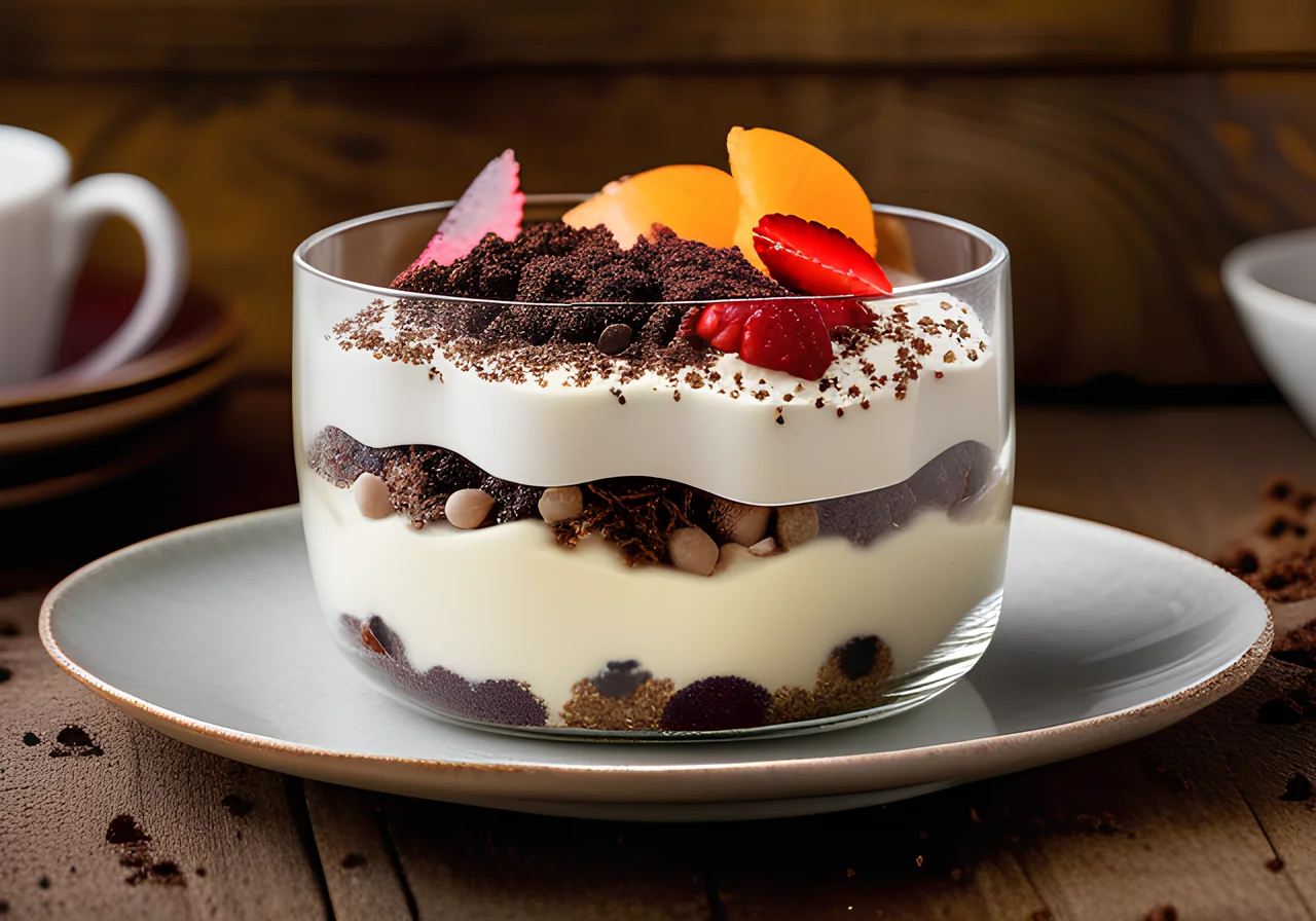 Christmas Vanilla Parfait